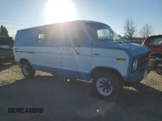 1978 Ford Econoline Cargo with VIN E14BHCE0524, listed as a Copart auction lot 42554935 with 63,728 mi miles and Clean Title. Bid and sale history available at DreamBid. Image 4.