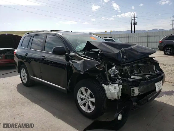 2012 Toyota Highlander with VIN 5TDBK3EH9CS124319, listed as a Copart auction lot 51845505 with 139,933 mi miles and Salvage Title. Bid and sale history available at carsss.com. Image 12.