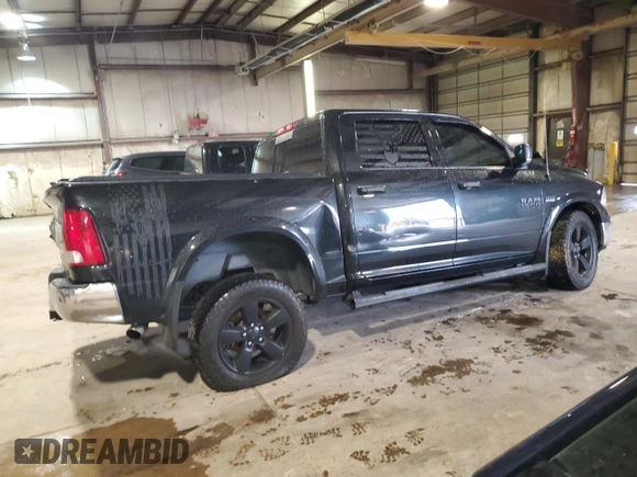 2016 Ram 1500 Lone Star z VIN 1C6RR7LT1GS391967, wystawiony jako Copart lot #51610645 z przebiegiem 177 127 mil mil oraz Szkoda całkowita • Salvage title. Historia ofert i sprzedaży dostępna na DreamBid. Obrazek 3.