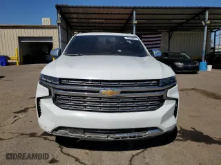 2023 Chevrolet Tahoe Premier with VIN 1GNSKSKD1PR273296, listed as a Copart auction lot 53361465 with 0 mi miles and Salvage Title. Bid and sale history available at carsss.com. Image 5.