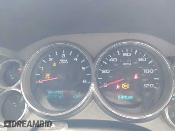 2013 Chevrolet Silverado 1500 LT with VIN 3GCPKSE76DG123345, listed as a IAAI auction lot 40983382 with 232,450 mi miles and . Bid and sale history available at DreamBid. Image 7.