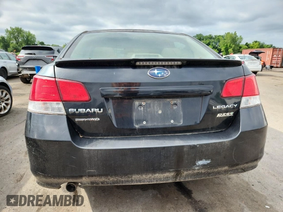 2013 Subaru Legacy Premium with VIN 4S3BMBC66D3011744, listed as a Copart auction lot 63397265 with 171,016 mi miles and Clean title. Bid and sale history available at DreamBid. Image 6.