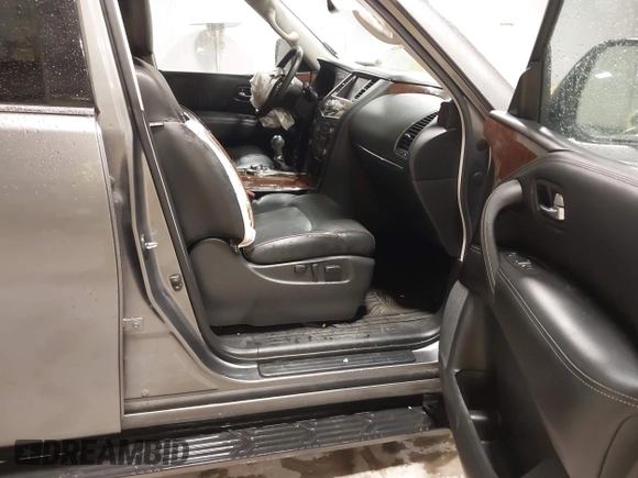 2020 Nissan Armada SL with VIN JN8AY2NC4L9619782, listed as a IAAI auction lot 41554399 with 137,306 mi miles. Bid and sale history available at carsss.com. Image 5.