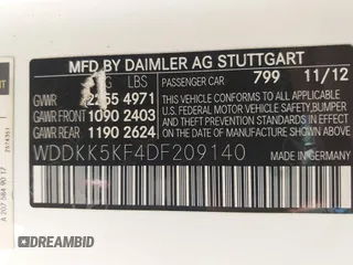 2013 Mercedes-Benz E 350 с VIN WDDKK5KF4DF209140, выставлен на аукционе IAAI как лот 41829168 с пробегом 100 548 миль миль и . История ставок и продаж доступна на DreamBid. Изображение 9.