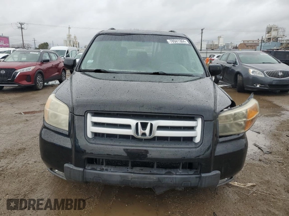 2007 Honda Pilot EX-L with VIN 5FNYF28747B039507, listed as a Copart auction lot 78941304 with 187,291 mi miles and Salvage Title. Bid and sale history available at DreamBid. Image 5.