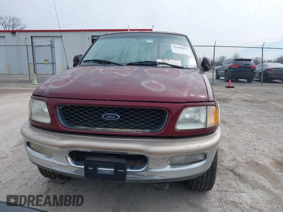 1997 Ford F-150 XL with VIN 1FTEX18L5VNC45344, listed as a IAAI auction lot 41690852 with 205,766 mi miles. Bid and sale history available at carsss.com. Image 6.