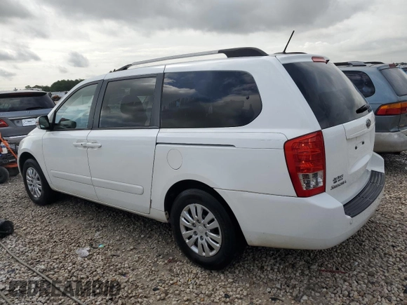 2012 Kia Sedona LX with VIN KNDMG4C70C6463772, listed as a Copart auction lot 63697464 with 72,637 mi miles and Salvage Title. Bid and sale history available at carsss.com. Image 2.