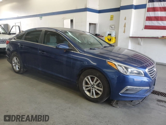 2015 Hyundai Sonata 2.4L SE with VIN 5NPE24AF7FH130802, listed as a Copart auction lot 53160155 with 143,477 mi miles and Clean Title. Bid and sale history available at carsss.com. Image 4.