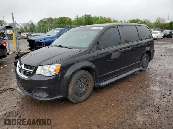 2019 Dodge Grand Caravan SE with VIN 2C4RDGBG3KR754792, listed as a Copart auction lot 55473775 with 40,077 mi miles and Clean Title. Bid and sale history available at DreamBid. Image 1.