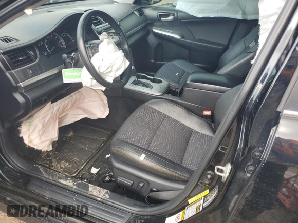 2014 Toyota Camry L with VIN 4T1BF1FK2EU840136, listed as a Copart auction lot 54610285 with 114,704 mi miles and Salvage Title. Bid and sale history available at DreamBid. Image 7.