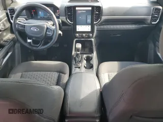 2024 Ford Ranger XLT with VIN 1FTER4GH7RLE74280, listed as a Copart auction lot 57282575 with 5,423 mi miles and Salvage title. Bid and sale history available at DreamBid. Image 8.