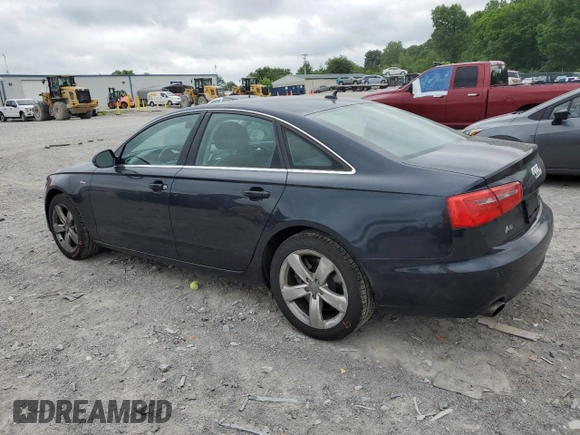 2012 Audi A6 Premium Plus с VIN WAUGGAFC3CN133132, выставлен на аукционе Copart как лот 56023575 с пробегом 90 174 миль миль и Чистый • Clean title. История ставок и продаж доступна на DreamBid. Изображение 2.