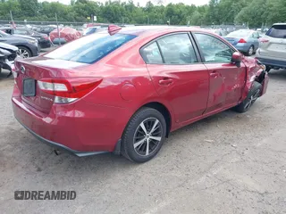 2019 Subaru Impreza Premium with VIN 4S3GKAC60K3609069, listed as a IAAI auction lot 42755337 with 90,437 mi miles and . Bid and sale history available at DreamBid. Image 4.