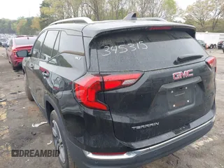 2019 GMC Terrain SLT with VIN 3GKALPEV1KL345315, listed as a IAAI auction lot 41919032 with 105,614 mi miles. Bid and sale history available at carsss.com. Image 3.