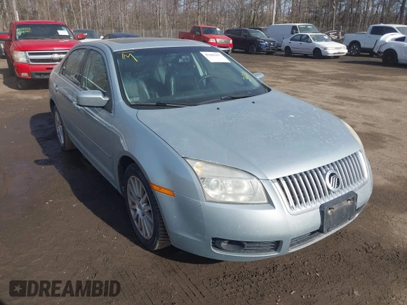 2006 Mercury Milan Premier with VIN 3MEFM08Z16R664686, listed as a IAAI auction lot 41465497 with 154,786 mi miles. Bid and sale history available at carsss.com. Image 1.