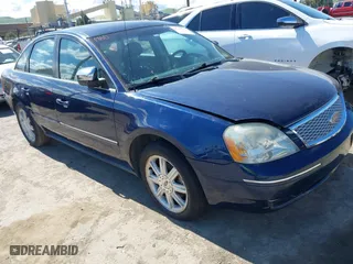 2005 Ford Five Hundred Limited with VIN 1FAHP28105G175957, listed as a IAAI auction lot 41743195 with 140,475 mi miles. Bid and sale history available at carsss.com. Image 1.