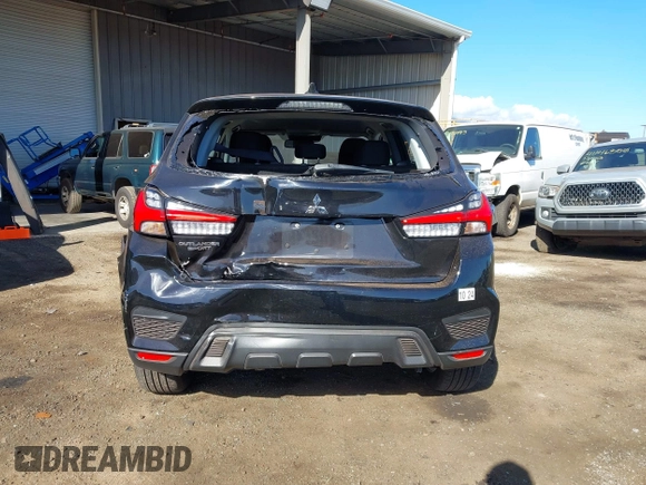 2022 Mitsubishi Outlander Sport ES with VIN JA4ARUAU4NU019731, listed as a IAAI auction lot 41131089 with 28,821 mi miles. Bid and sale history available at carsss.com. Image 16.