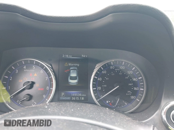 2017 Infiniti Q50 Premium with VIN JN1EV7AP5HM734023, listed as a IAAI auction lot 42118545 with 149,536 mi miles and . Bid and sale history available at DreamBid. Image 7.