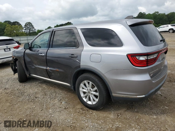2019 Dodge Durango SXT Plus with VIN 1C4RDJAG7KC711208, listed as a Copart auction lot 54611625 with 181,676 mi miles and Clean title. Bid and sale history available at DreamBid. Image 2.