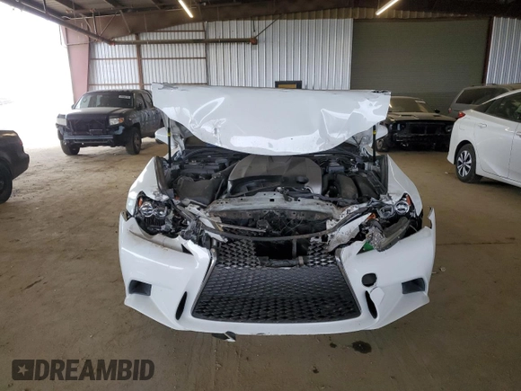 2016 Lexus IS 350 with VIN JTHBE1D29G5026507, listed as a Copart auction lot 50567655 with 118,101 mi miles and Salvage Title. Bid and sale history available at DreamBid. Image 5.