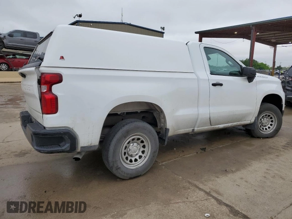 2023 Chevrolet Silverado 1500 Work Truck with VIN 3GCNAAEK0PG354402, listed as a Copart auction lot 51709215 with 81,714 mi miles and Clean Title. Bid and sale history available at carsss.com. Image 3.
