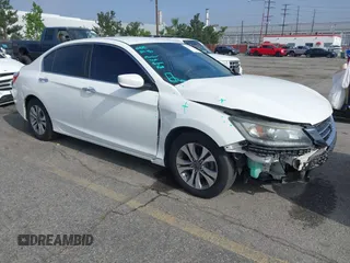 2015 Honda Accord Sedan LX with VIN 1HGCR2F36FA059199, listed as a IAAI auction lot 42097205 with 100,505 mi miles. Bid and sale history available at carsss.com. Image 1.