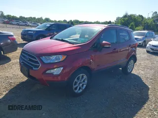 2021 Ford EcoSport SE z VIN MAJ6S3GL6MC406378, wystawiony jako IAAI lot #42270108 z przebiegiem 66 637 mil mil oraz . Historia ofert i sprzedaży dostępna na DreamBid. Obrazek 2.