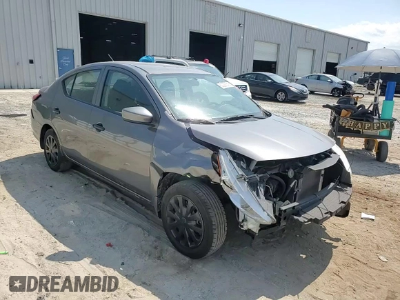 2017 Nissan Versa S with VIN 3N1CN7AP6HL849747, listed as a Copart auction lot 62293315 with 155,324 mi miles and Salvage title. Bid and sale history available at DreamBid. Image 14.