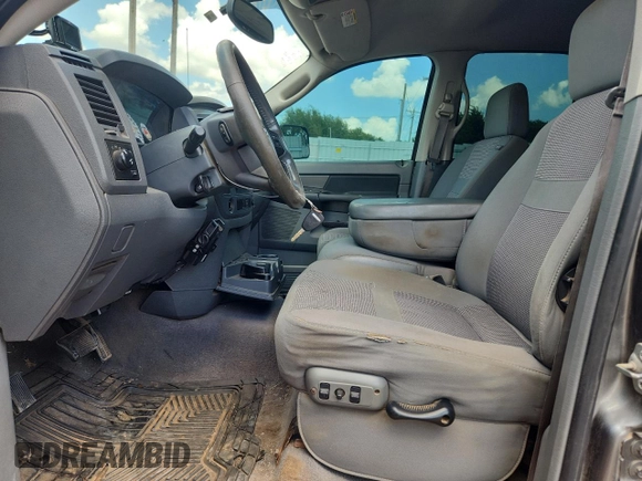 2007 Dodge 2500 SLT with VIN 3D7KS28A37G856156, listed as a Copart auction lot 63818225 with 371,510 mi miles and Salvage title. Bid and sale history available at DreamBid. Image 7.