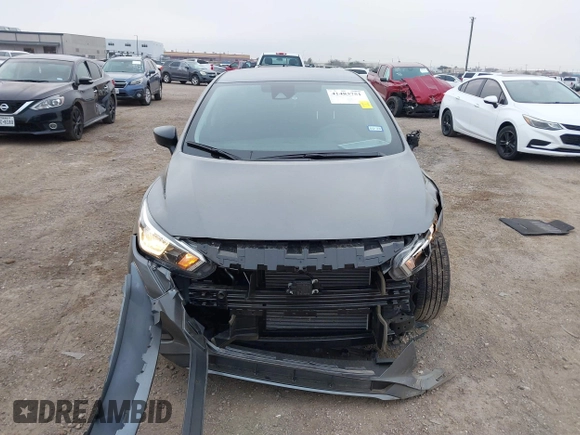 2024 Nissan Versa S with VIN 3N1CN8DV9RL913622, listed as a IAAI auction lot 41483751 with 3,525 mi miles. Bid and sale history available at carsss.com. Image 12.