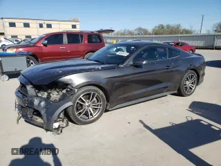 2017 Ford Mustang EcoBoost with VIN 1FA6P8TH9H5295254, listed as a Copart auction lot 49554515 with 110,464 mi miles and Salvage Title. Bid and sale history available at carsss.com. Image 1.