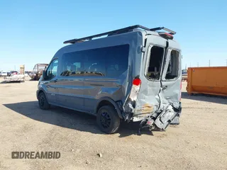 2023 Ford Transit Passenger XL with VIN 1FBAX9CG3PKB41256, listed as a IAAI auction lot 41967907 with 4,743 mi miles and . Bid and sale history available at DreamBid. Image 3.