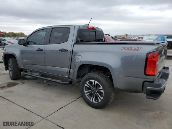 2021 Chevrolet Colorado 2WD Z71 with VIN 1GCGSDEN1M1109345, listed as a Copart auction lot 84763064 with 97,281 mi miles and Salvage Title. Bid and sale history available at carsss.com. Image 2.