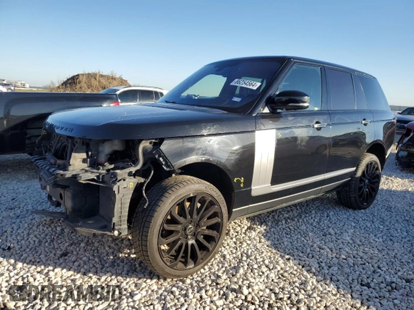 2016 Land Rover Range Rover Autobiography with VIN SALGV2EF4GA302073, listed as a Copart auction lot 86254564 with 140,140 mi miles and Salvage Title. Bid and sale history available at DreamBid. Image 1.