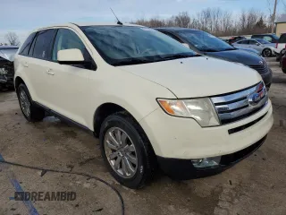 2007 Ford Edge SEL PLUS with VIN 2FMDK39C77BA64258, listed as a Copart auction lot 43733275 with 126,378 mi miles and Salvage Title. Bid and sale history available at carsss.com. Image 4.