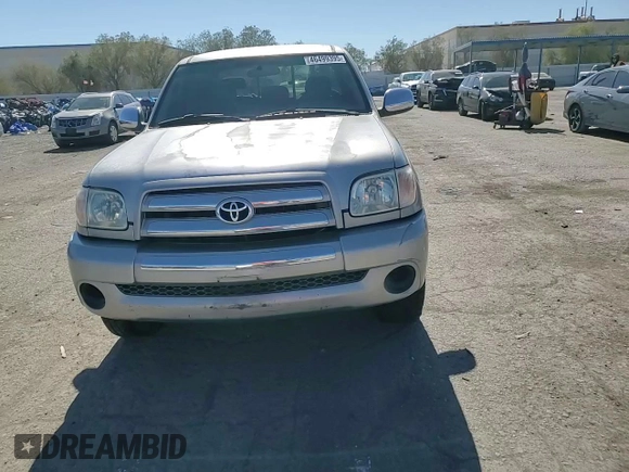 2006 Toyota Tundra SR5 with VIN 5TBRU34186S460862, listed as a Copart auction lot 46499395 with 261,479 mi miles and Salvage Title. Bid and sale history available at carsss.com. Image 10.