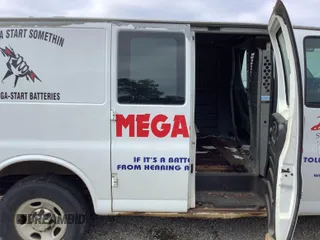 2013 Chevrolet Express Cargo with VIN 1GCZGTCG9D1119386, listed as a IAAI auction lot 42677944 with 370,545 mi miles and . Bid and sale history available at DreamBid. Image 6.