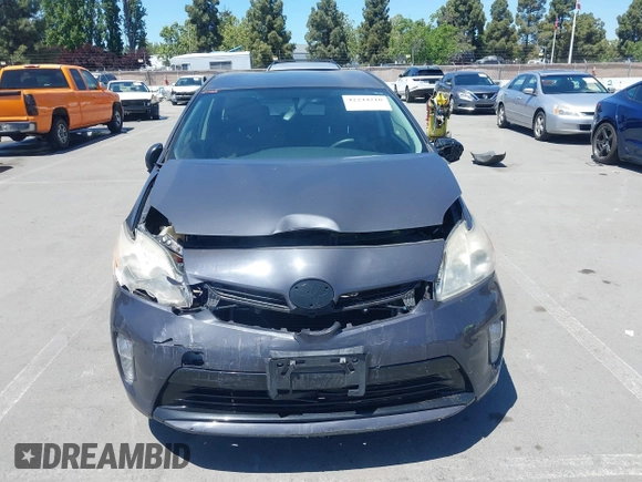 2013 Toyota Prius One with VIN JTDKN3DU4D5684679, listed as a IAAI auction lot 42244210 with 168,878 mi miles and . Bid and sale history available at DreamBid. Image 12.