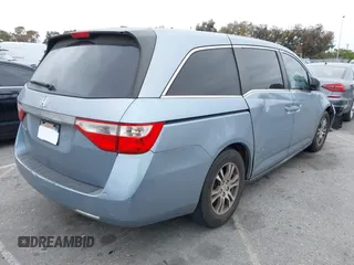 2012 Honda Odyssey EX-L with VIN 5FNRL5H66CB061847, listed as a IAAI auction lot 42162377 with 217,204 mi miles and . Bid and sale history available at DreamBid. Image 4.