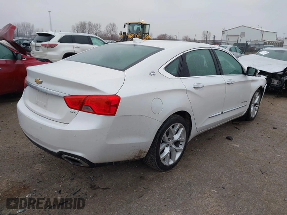2016 Chevrolet Impala LTZ with VIN 2G1145S31G9204800, listed as a IAAI auction lot 41503224 with 73,732 mi miles. Bid and sale history available at carsss.com. Image 4.
