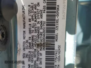 2006 Toyota Corolla CE с VIN 1NXBR32E46Z651752, выставлен на аукционе Copart как лот 66753635 с пробегом 143 006 миль миль и Чистый • Clean title. История ставок и продаж доступна на DreamBid. Изображение 12.