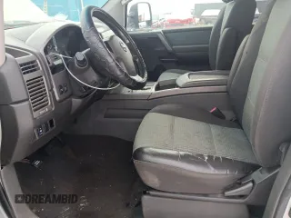 2005 Nissan Titan SE with VIN 1N6BA07B15N535701, listed as a Copart auction lot 46502565 with 180,923 mi miles and Salvage Title. Bid and sale history available at DreamBid. Image 7.