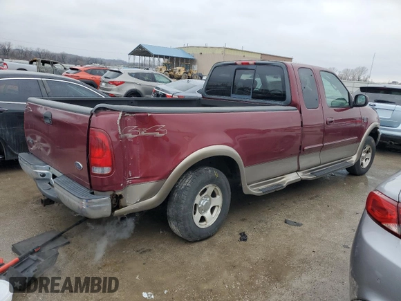 2003 Ford F-150 XL with VIN 2FTRX18L43CA44426, listed as a Copart auction lot 43446855 with 169,493 mi miles and Salvage Title. Bid and sale history available at carsss.com. Image 3.