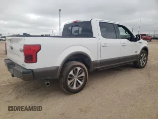 2020 Ford F-150 XL with VIN 1FTEW1C43LFA97835, listed as a Copart auction lot 53650164 with 83,966 mi miles and Salvage Title. Bid and sale history available at carsss.com. Image 3.