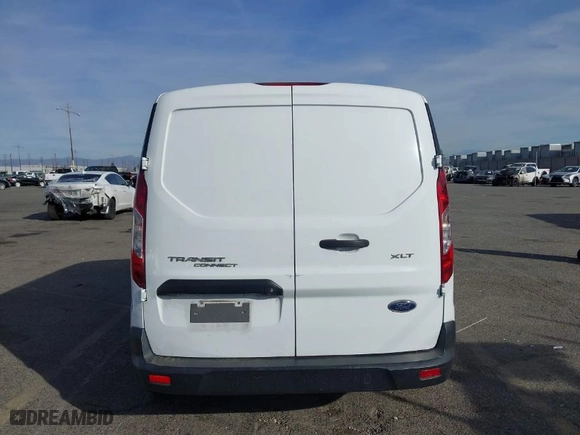2020 Ford Transit Connect Van XLT with VIN NM0LS7F22L1465254, listed as a IAAI auction lot 41407923 with 63,311 mi miles. Bid and sale history available at carsss.com. Image 17.