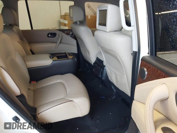 2019 Nissan Armada Platinum z VIN JN8AY2NF0K9352410, wystawiony jako IAAI lot #41078139 z przebiegiem 90 828 mil mil oraz . Historia ofert i sprzedaży dostępna na DreamBid. Obrazek 8.