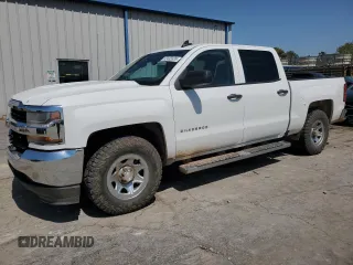 2016 Chevrolet Silverado 1500 LS with VIN 3GCPCNEH7GG192427, listed as a Copart auction lot 52433335 with 177,994 mi miles and Salvage Title. Bid and sale history available at DreamBid. Image 1.