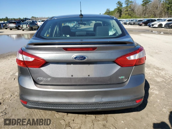 2012 Ford Focus SE with VIN 1FAHP3F22CL125681, listed as a Copart auction lot 48179195 with 144,384 mi miles and Salvage Title. Bid and sale history available at carsss.com. Image 6.