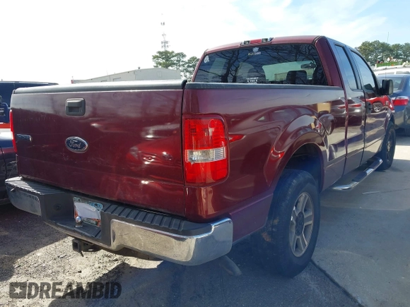 2005 Ford F-150 STX with VIN 1FTRX14WX5NA85043, listed as a IAAI auction lot 41585080 with 1 mi miles. Bid and sale history available at carsss.com. Image 4.