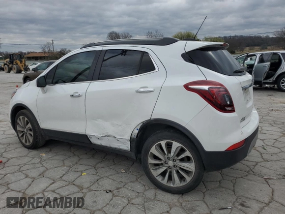 2020 Buick Encore Preferred with VIN KL4CJASBXLB002095, listed as a Copart auction lot 49692885 with 82,510 mi miles and Salvage Title. Bid and sale history available at carsss.com. Image 2.